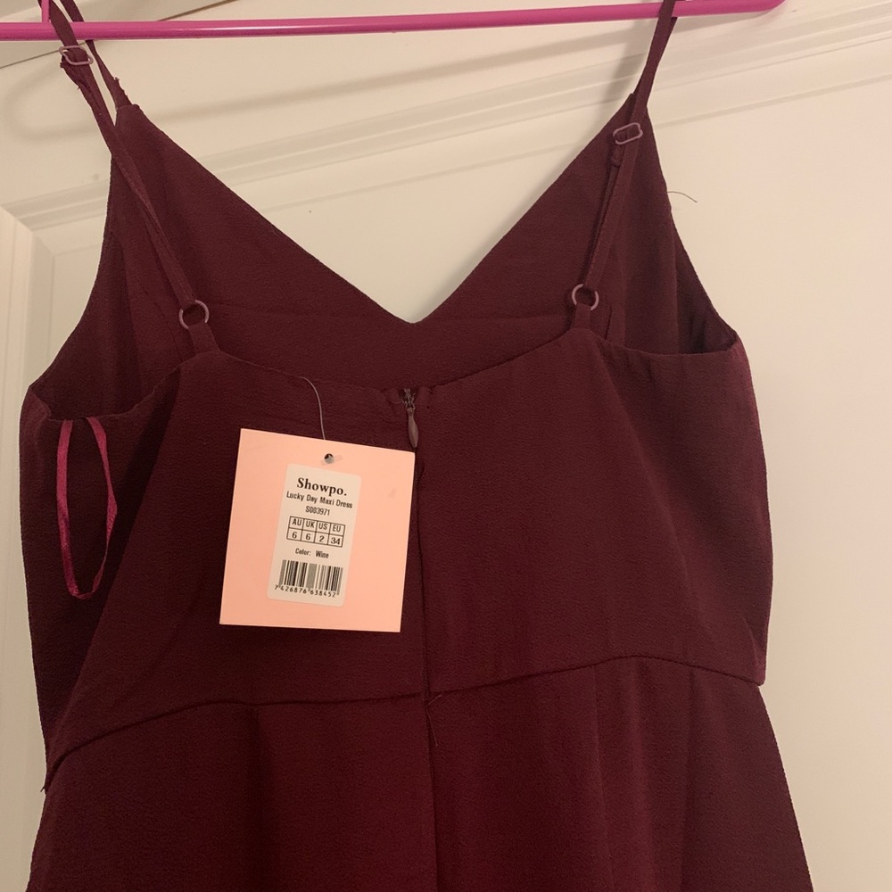 Showpo Lucky Day Drape Maxi - Picture 2 of 3